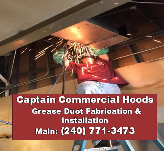 Commercial Restaurant Hood Installer near Virginia Washington DC Maryland Delaware